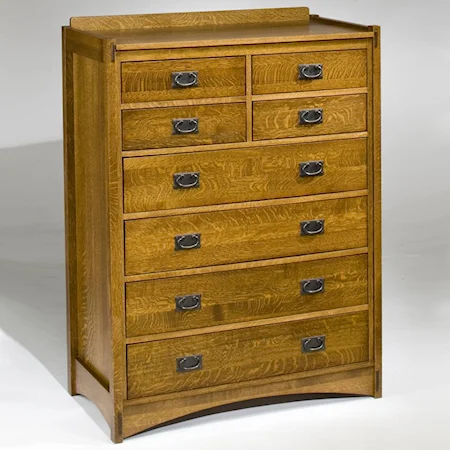 Eight  Drawer, Chest of Drawers